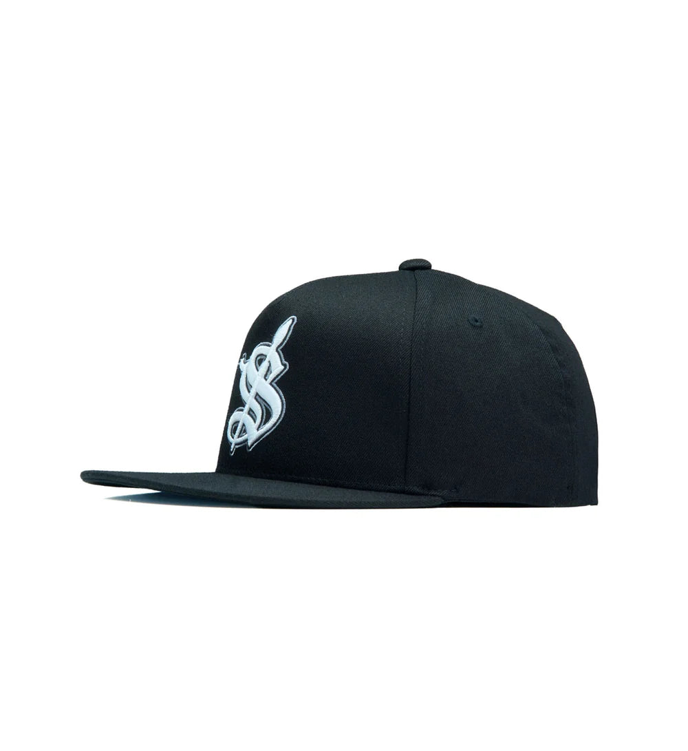 MAJORS SNAPBACK BLACK WHITE