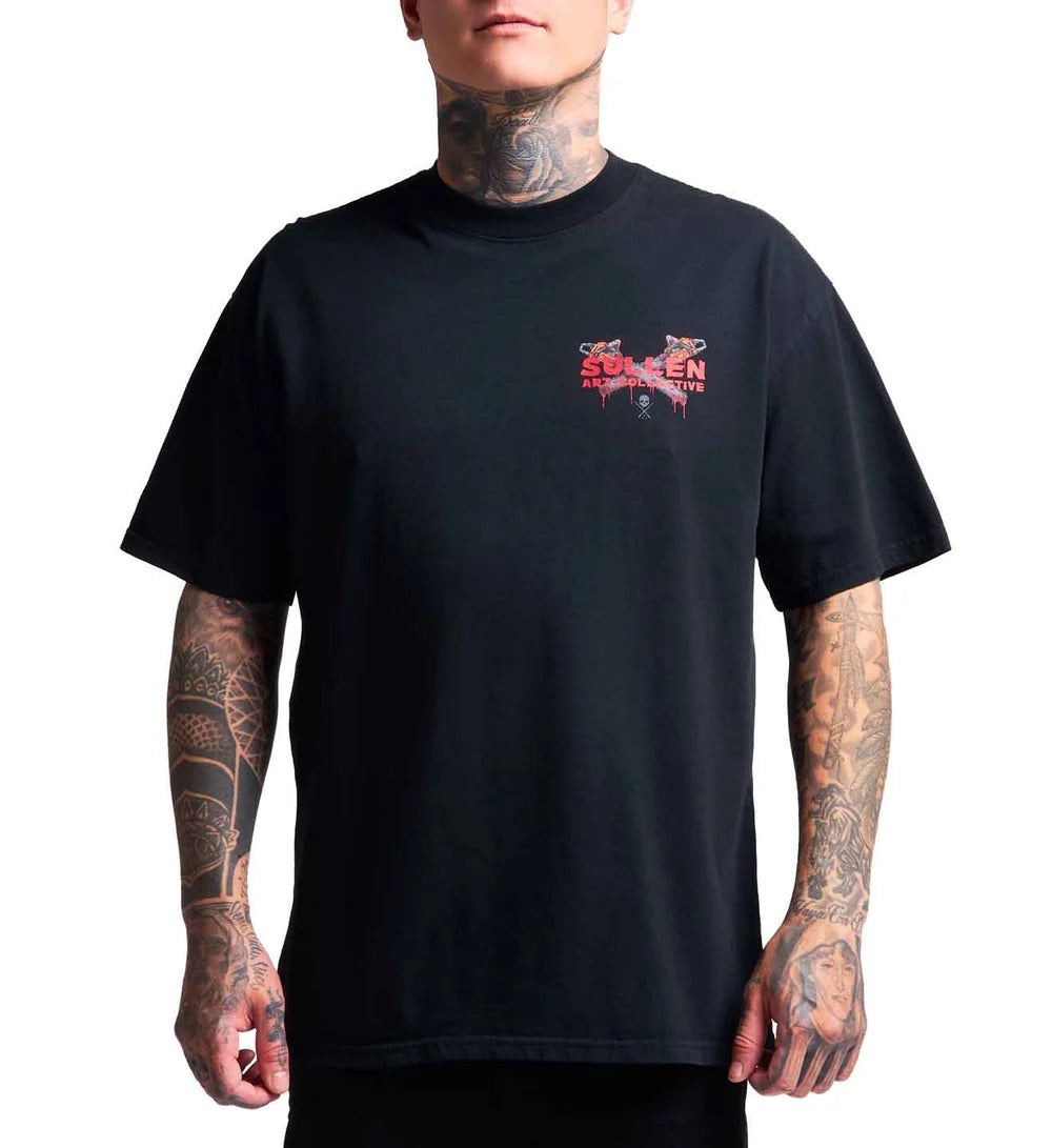 CHAINSAW BADGE "1 TON" PREMIUM TEE