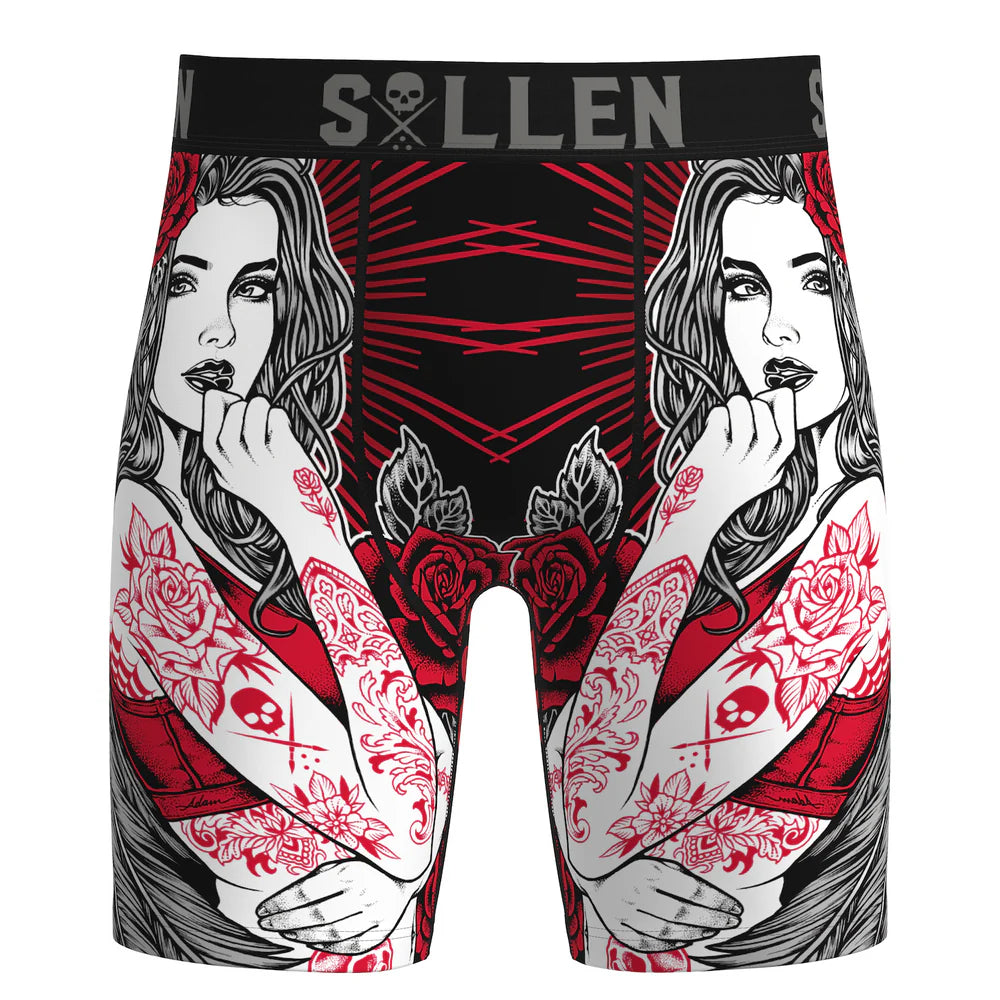 RED ROSES BOXER