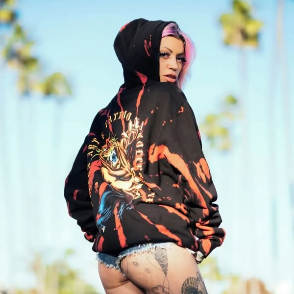 ENEKO PANTHER PULLOVER HOOD