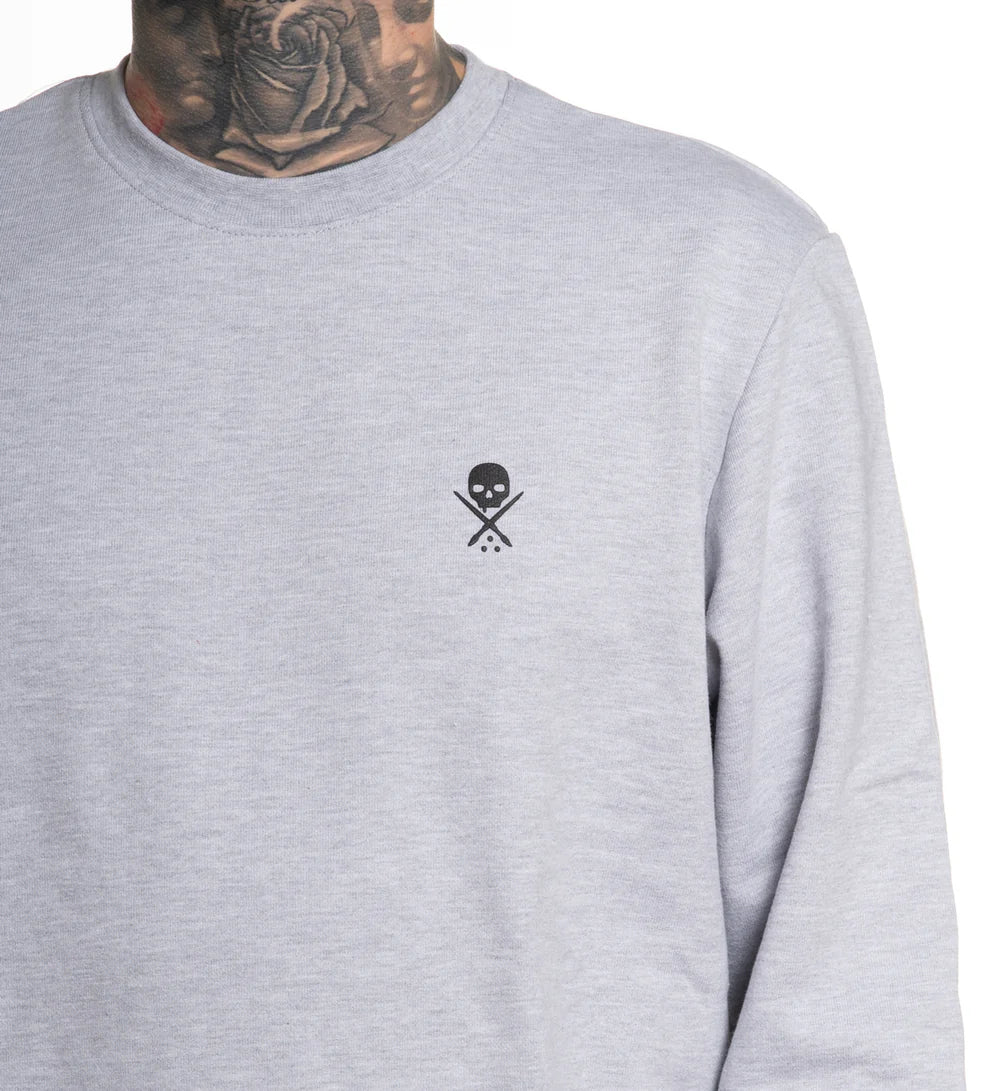 BADGE FRECH TERRY CREW AH