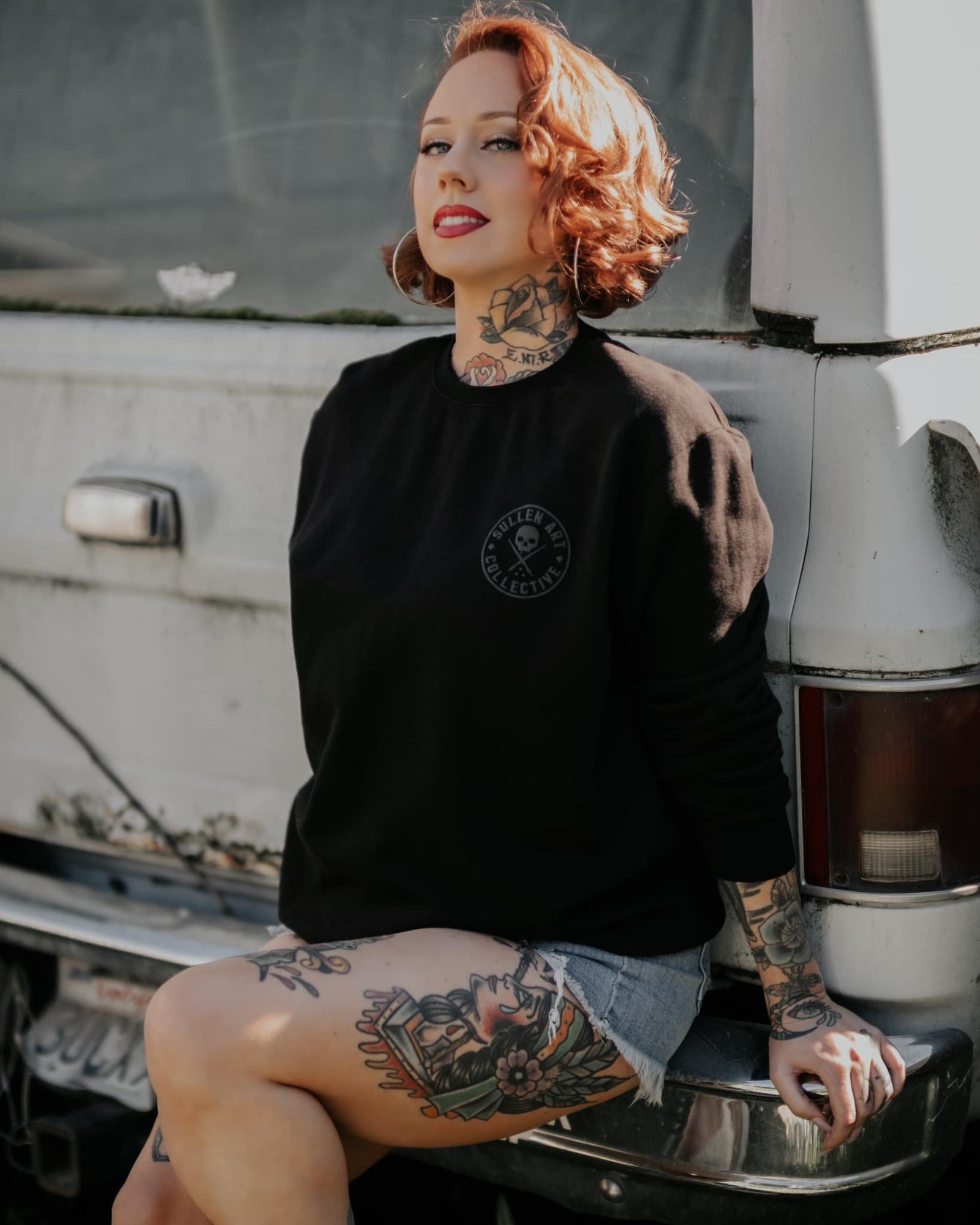 EVER CREW FLEECE JET BLACK