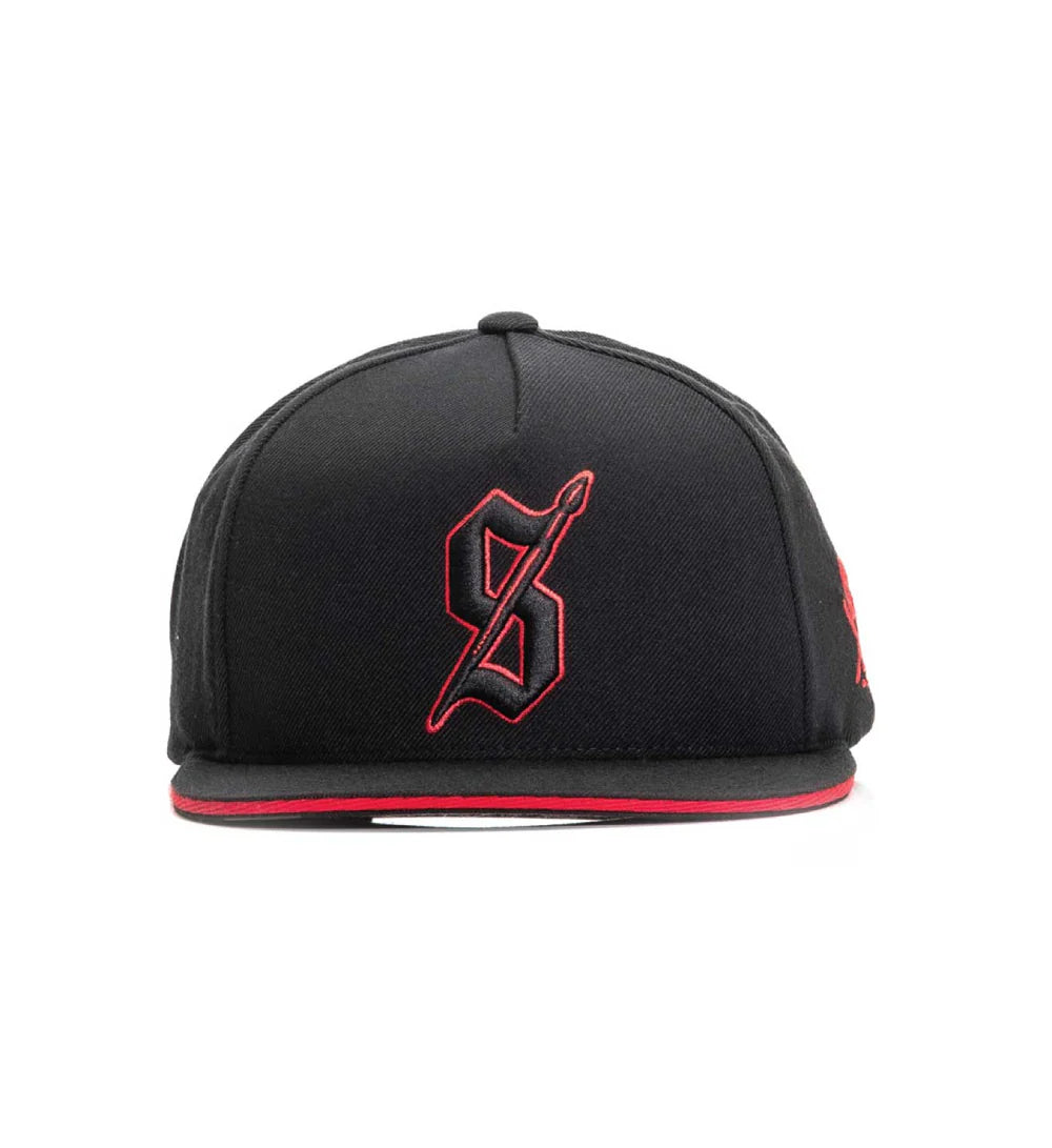STRIKE SNAPBACK BLACK/RED
