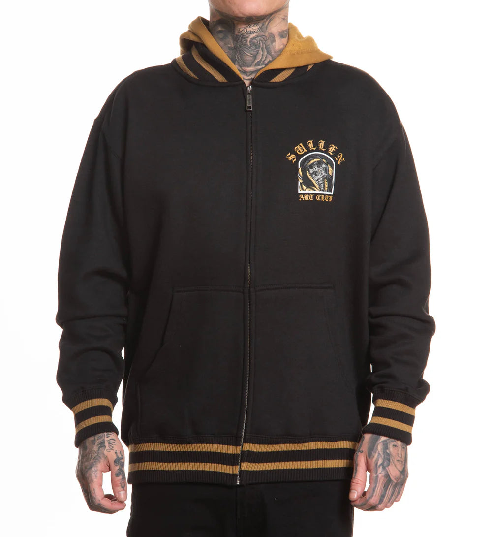 RUBEN BANEZ ZIP UP FLEECE