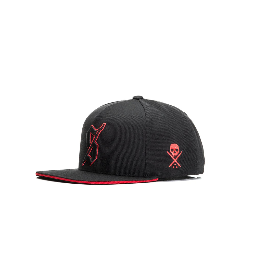 STRIKE SNAPBACK BLACK/RED