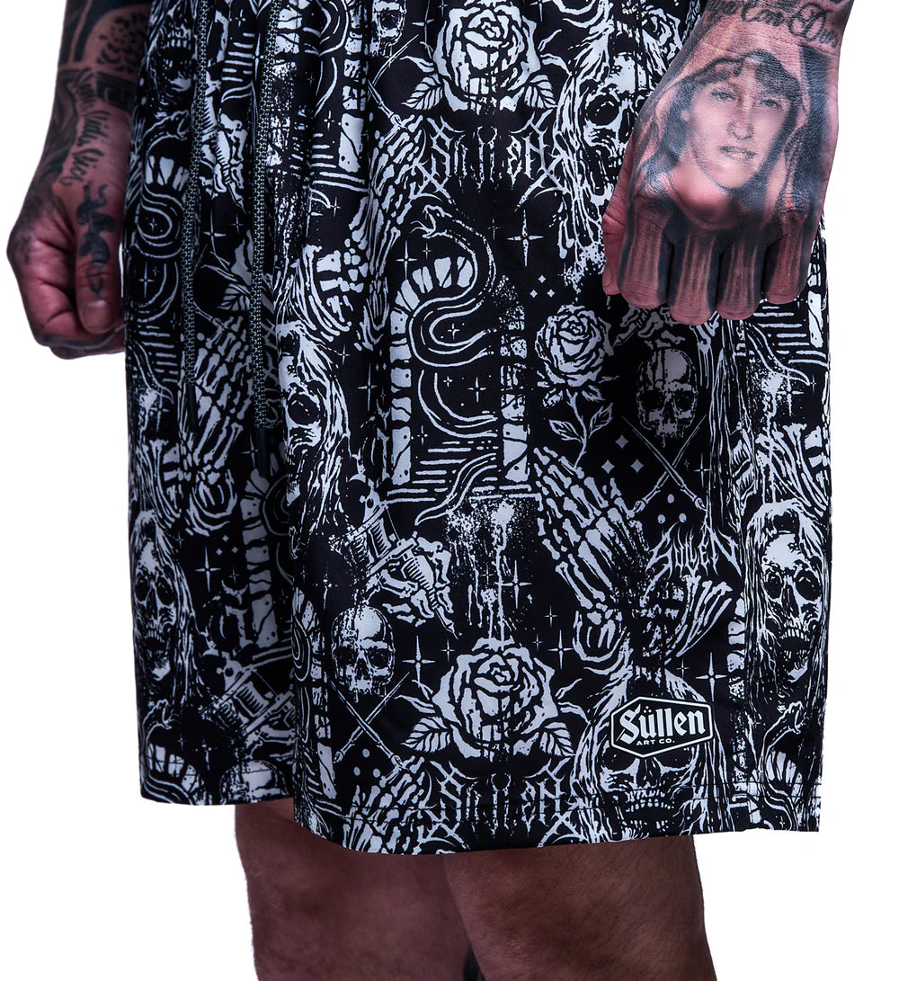 CREEPING DEATH EWAIST BOARDSHT BLACK