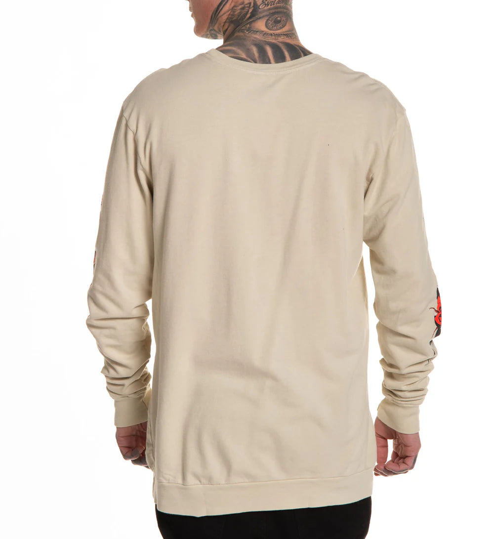 DANIEL RHZZ FRENCH TERRY LONG SLEEVE TEE
