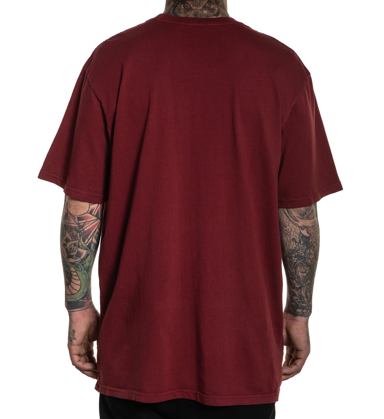 THE SOLIDS PREMIUM TEE ROSEWOOD