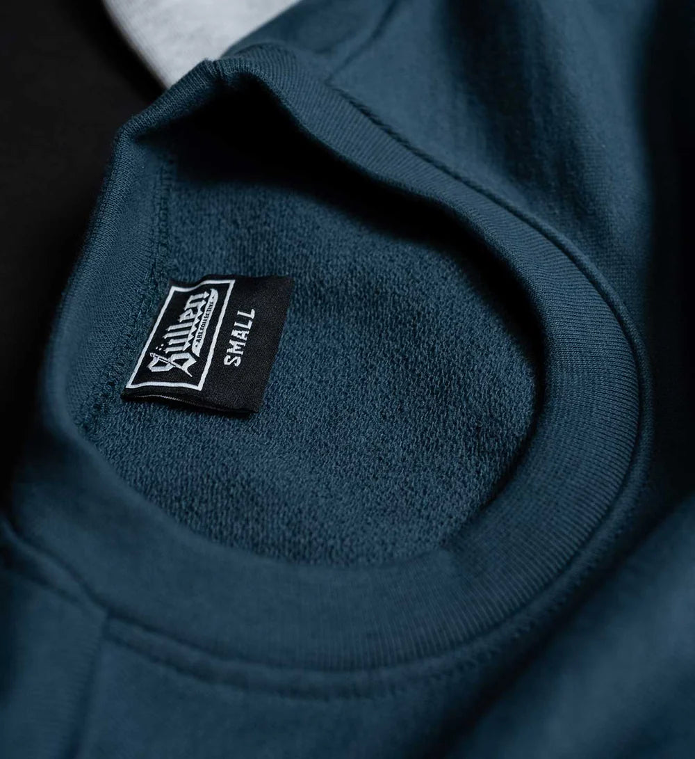 BADGE FRECH TERRY CREW ORBL