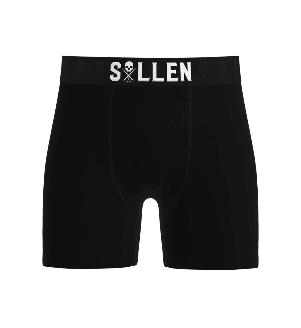 SOLID LUXE BOXERS - BLACK