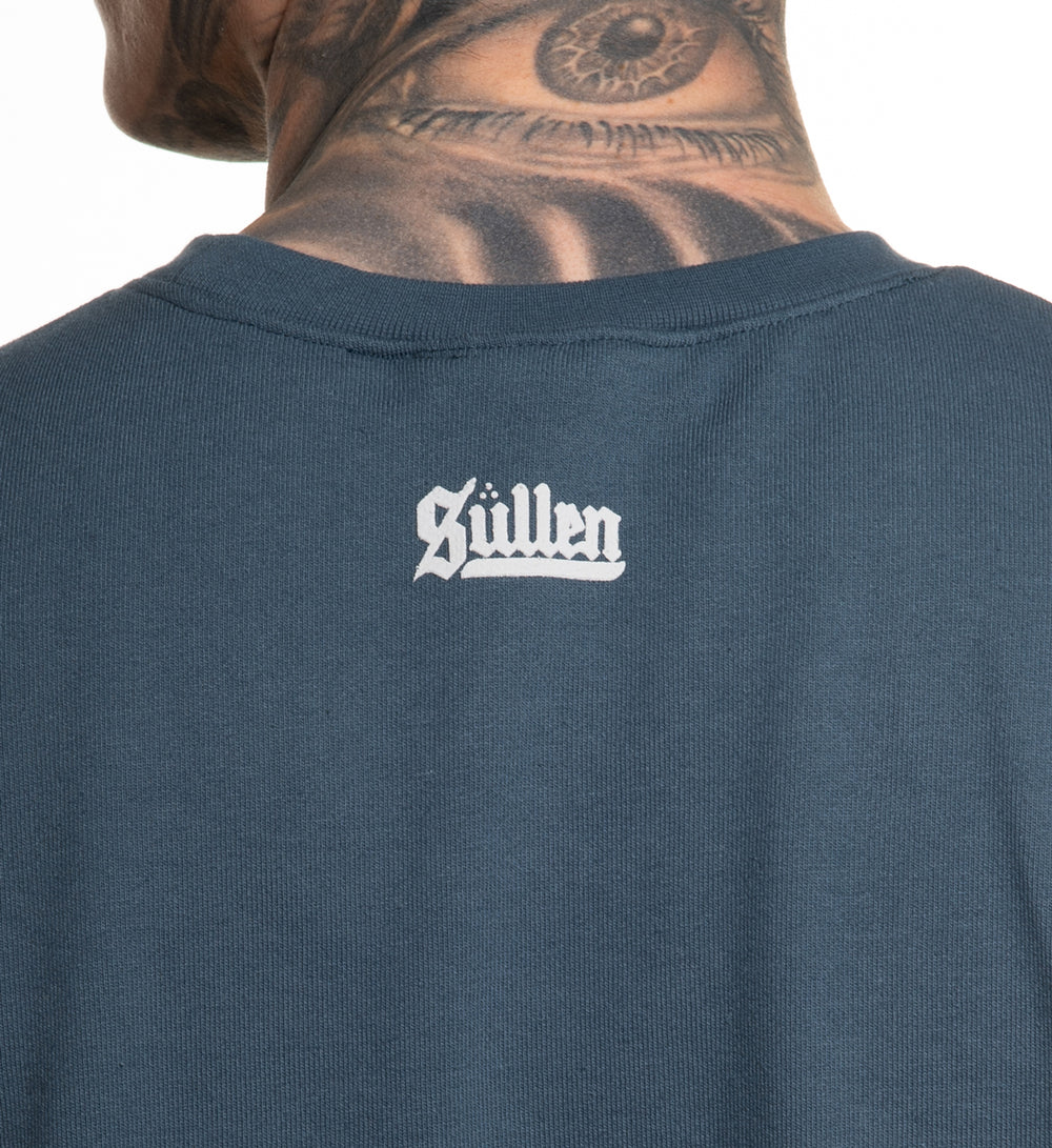 BADGE FRECH TERRY CREW ORBL