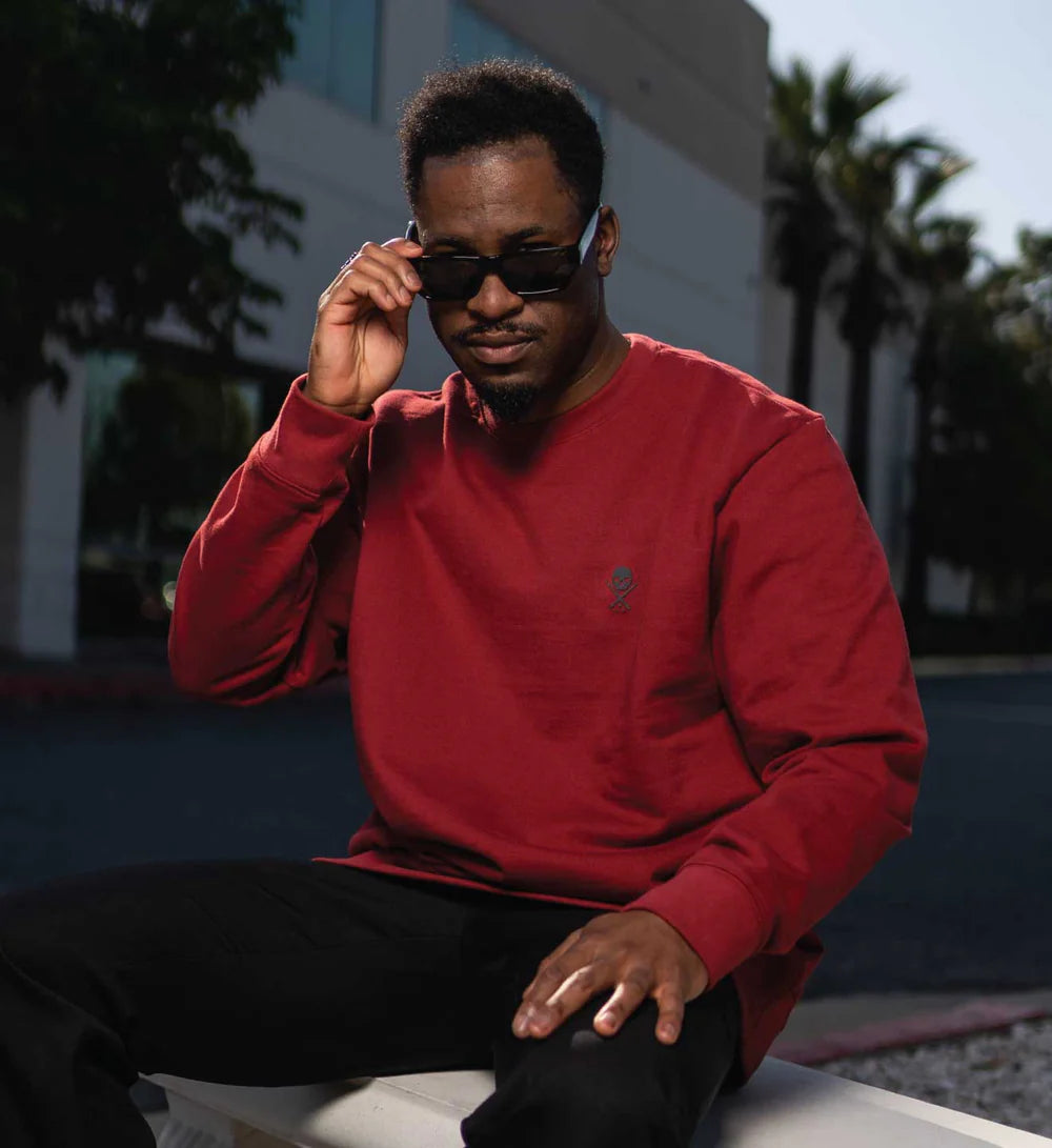 BADGE FRECH TERRY CREW SDT