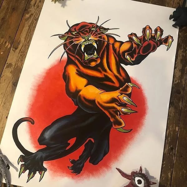 ENEKO PANTHER PULLOVER HOOD