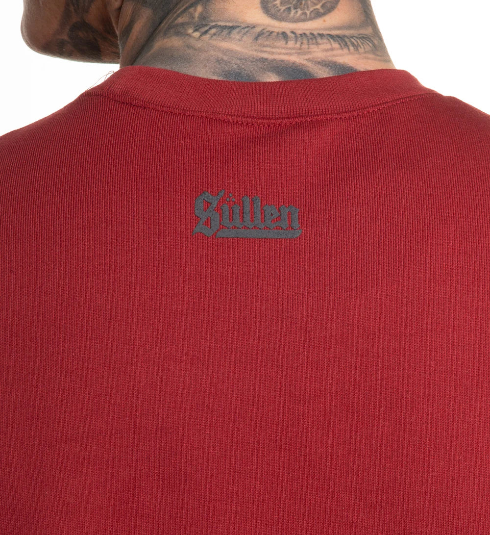 BADGE FRECH TERRY CREW SDT