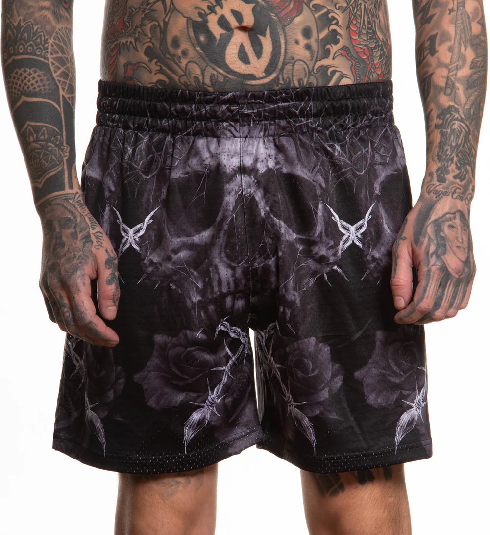 THE DARKNESS MESH SHORTS