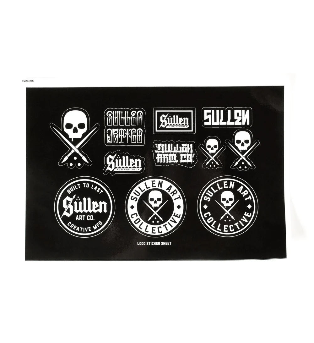 SULLEN LOGO STICKER SHEET
