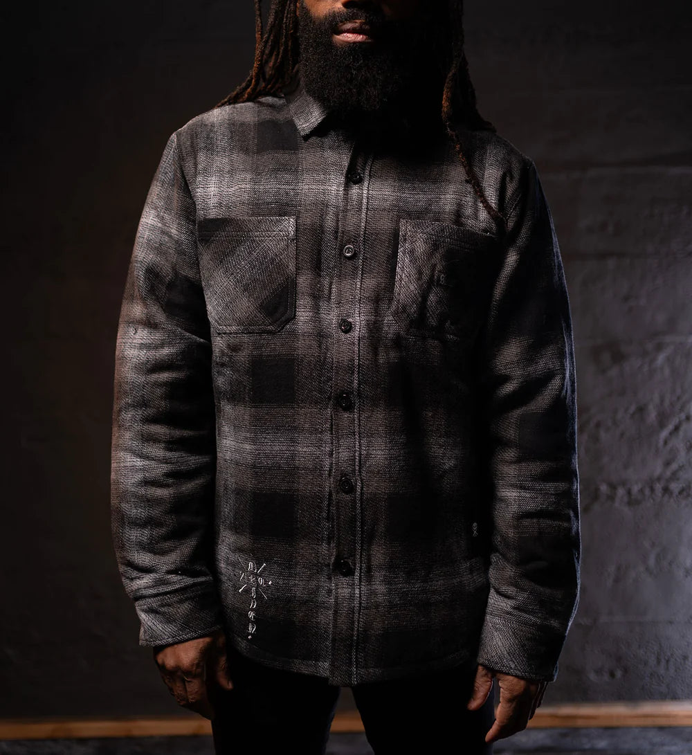 TWISTED FLANNEL JACKET