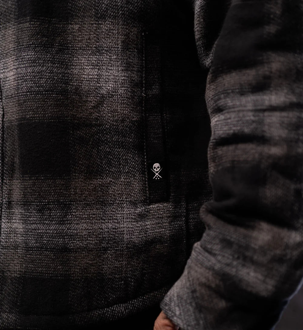 TWISTED FLANNEL JACKET