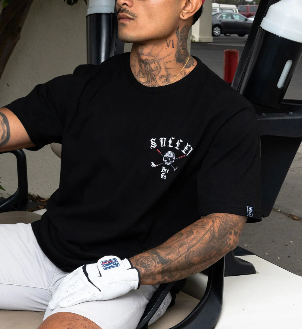 NICE PUTT BLACK PREMIUM TEE