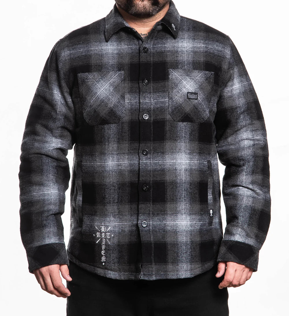 TWISTED FLANNEL JACKET