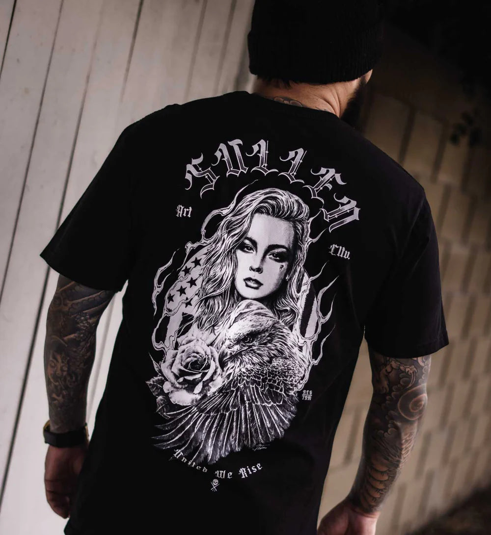 UNITED WE RISE PREMIUM TEE