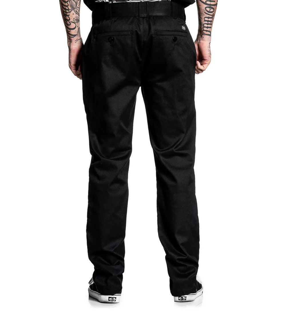 925 RELAXED FIT CHINO STRETCH PANT BLACK
