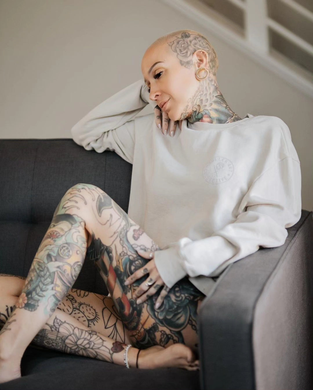 EVER CREW FLEECE MOONSTRUCK