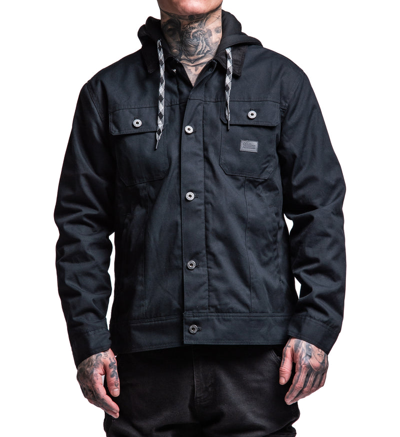 SURVIVALIST DUCK CANVAS JACKET BLACK