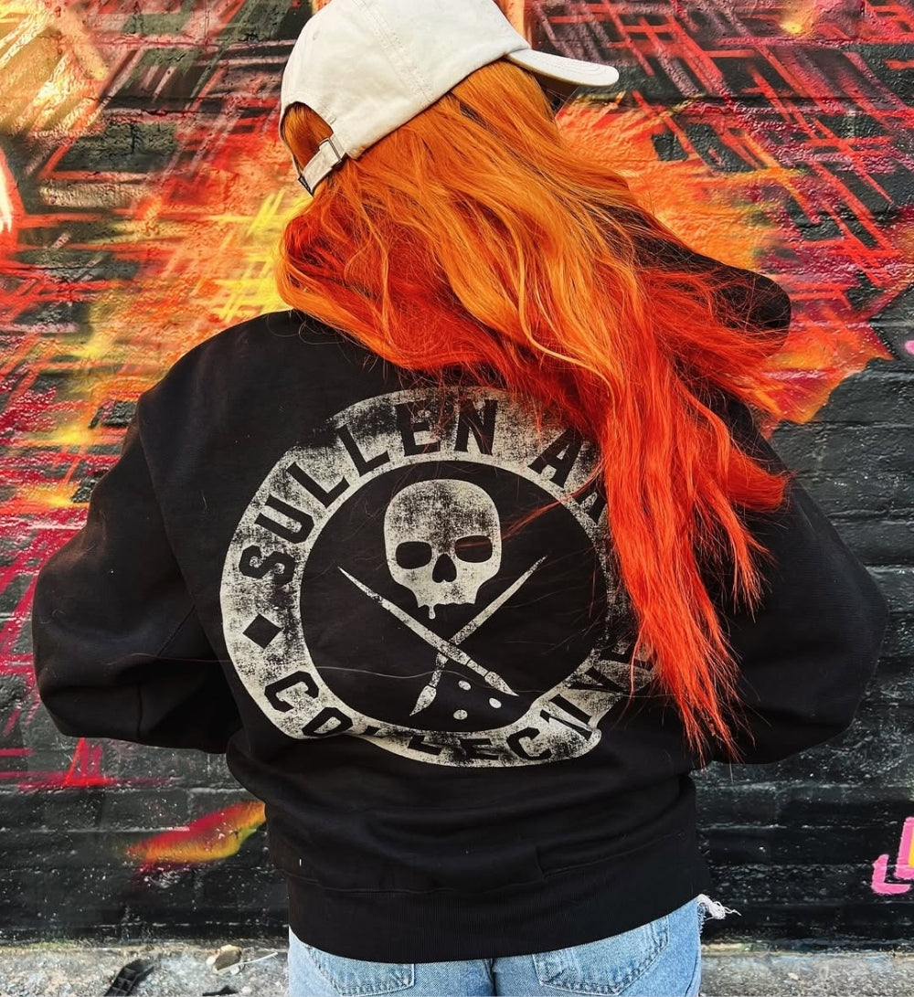 BADGE OF HONOR ZIP HOODIE