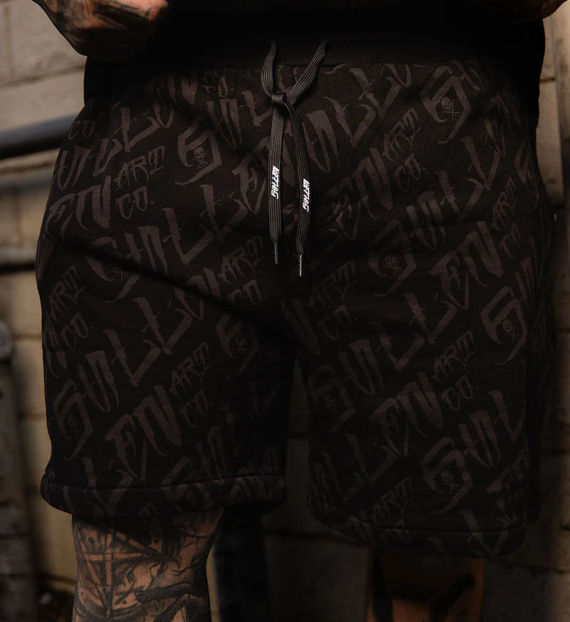 SLEEP REAPERS KNIT SHORT BLACK