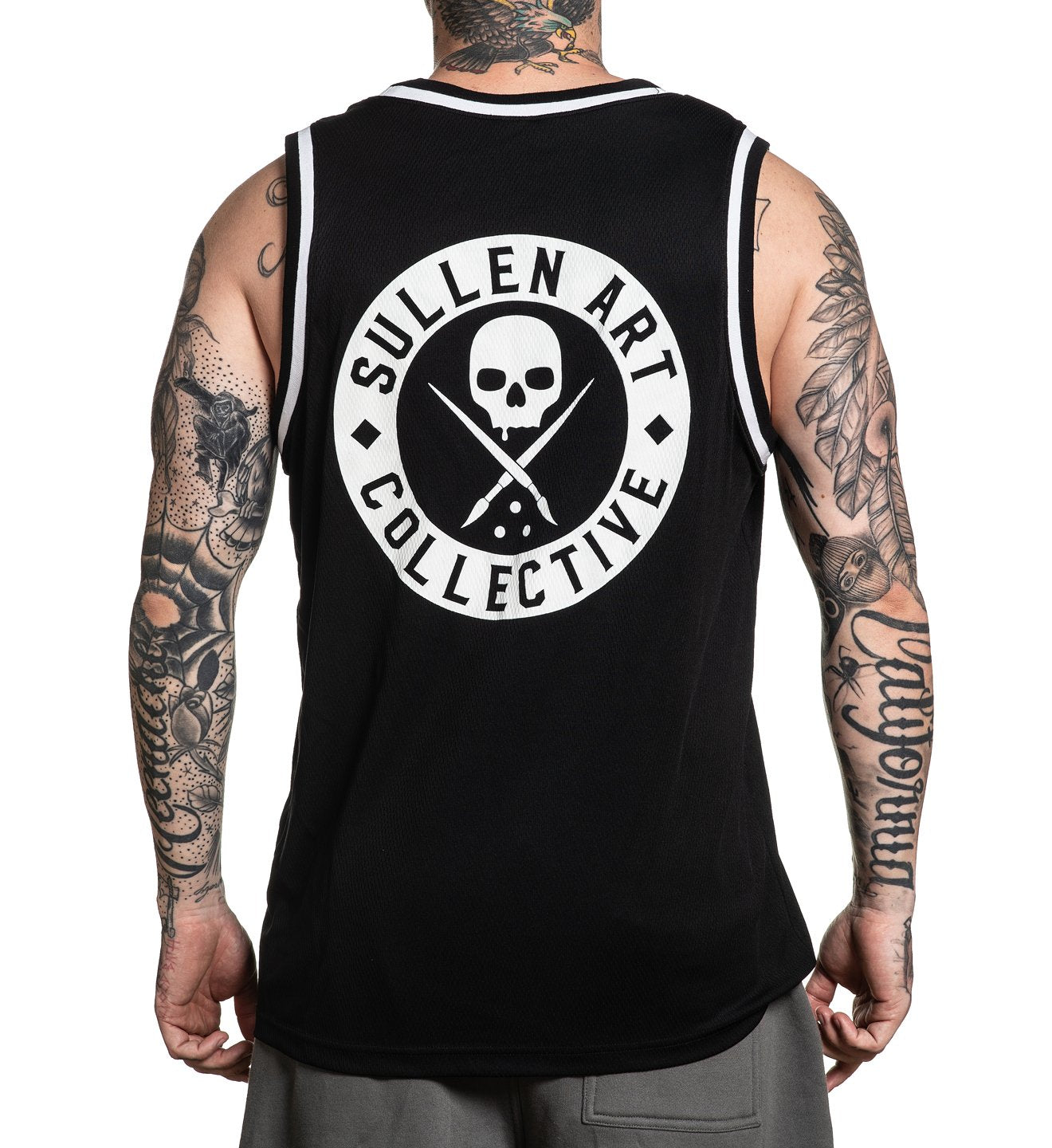 BOH JERSEY TANK BLACK/WHITE