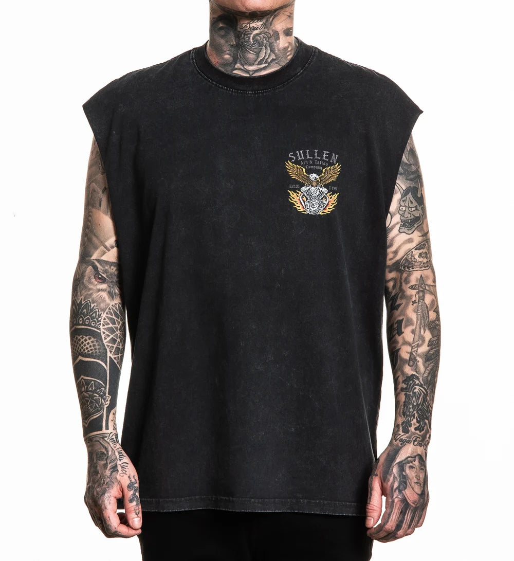 LIVE FREE SLEEVLESS "1 TON" PREMIUM TEE