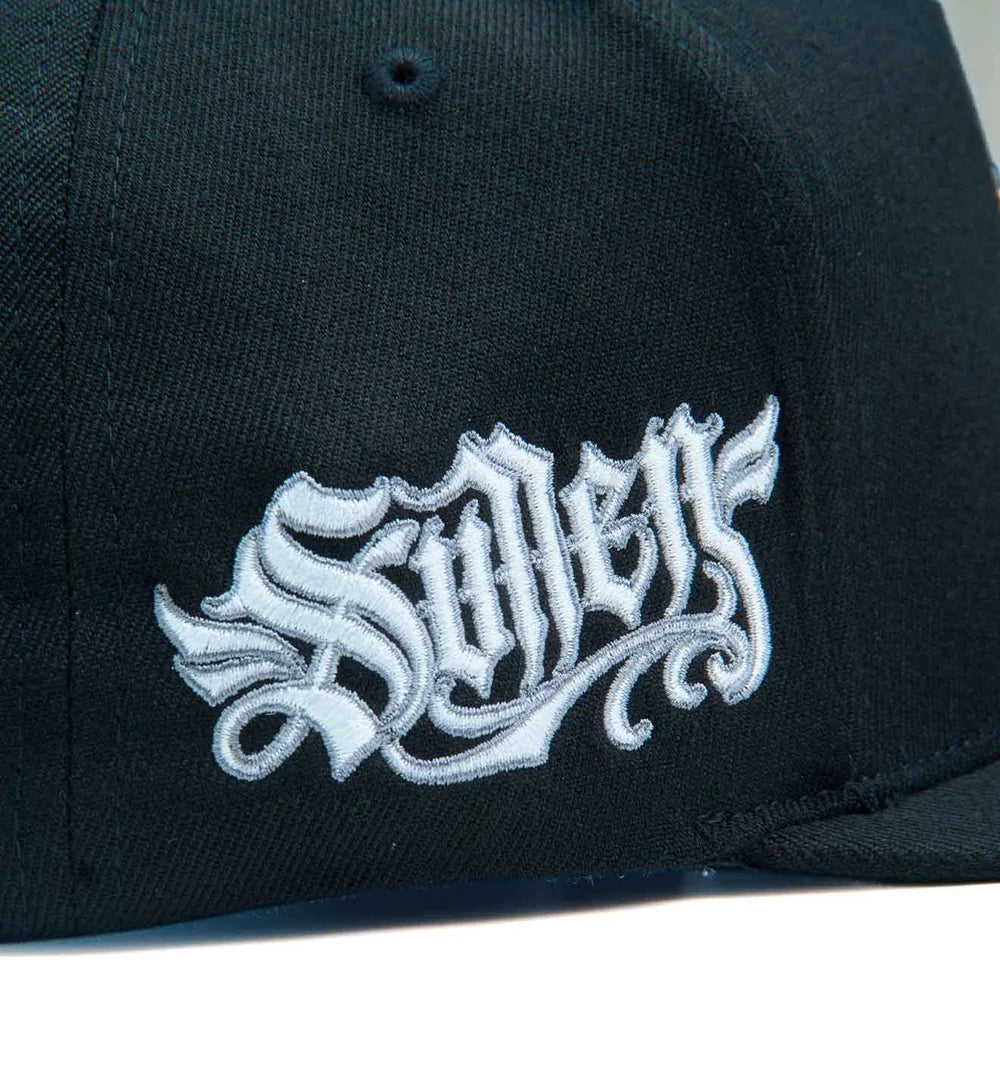 MAJORS SNAPBACK BLACK WHITE
