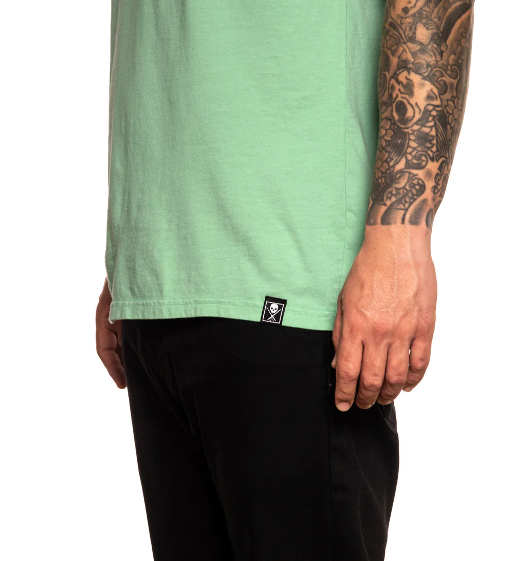 THE SOLIDS PREMIUM TEE NEPTUNE GREEN
