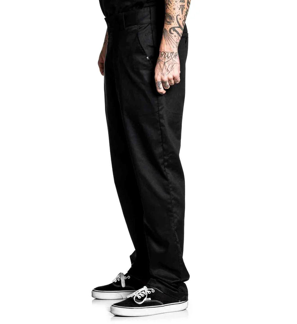 925 RELAXED FIT CHINO STRETCH PANT BLACK