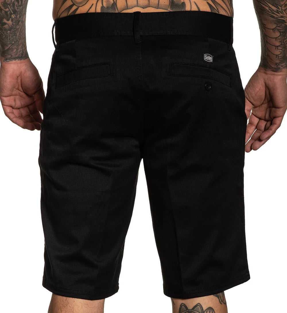 SUNSET WALKSHORTS BK