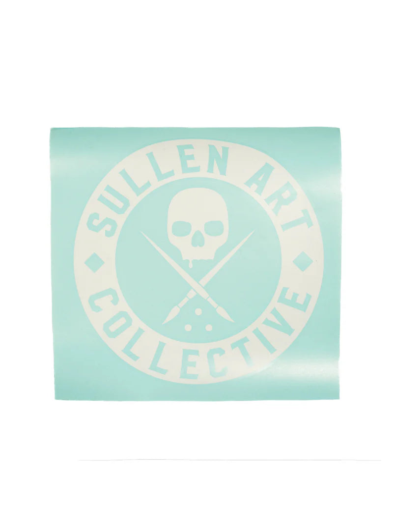 10" BOH CAR VINYL STICKER WH