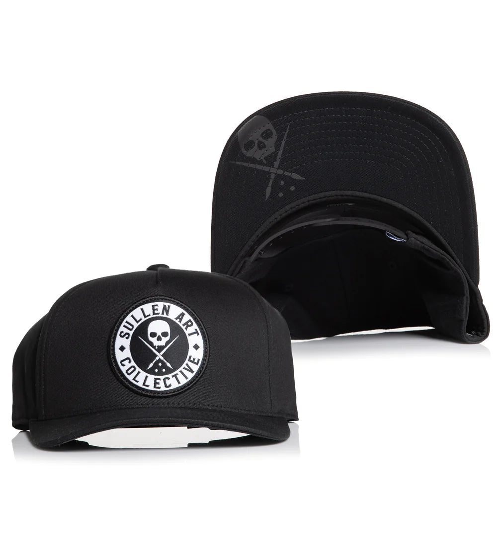 BOH CURVED SNAPBACK - BLACK/WHITE