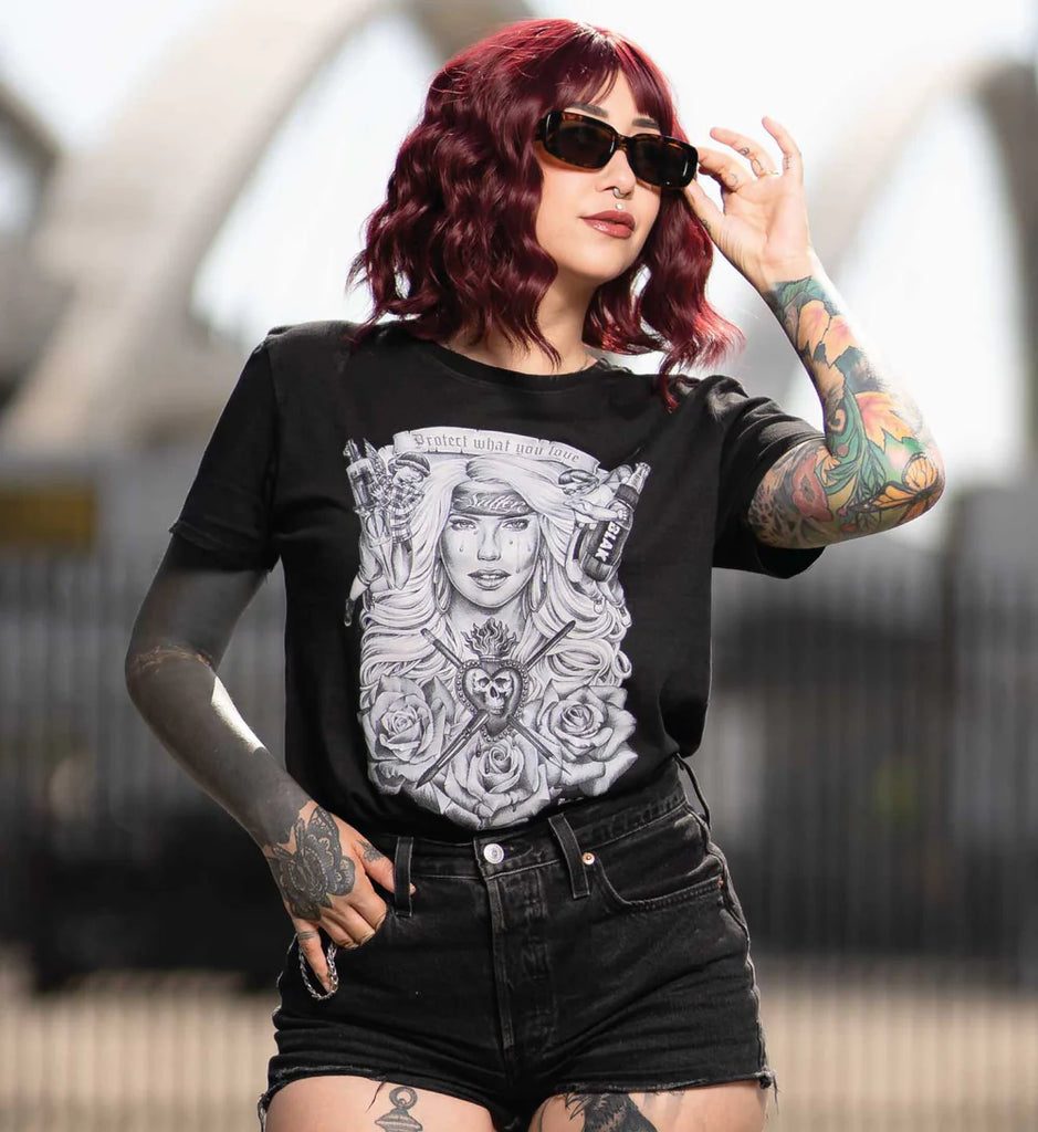 DETHKID BABY-TEE - XS
