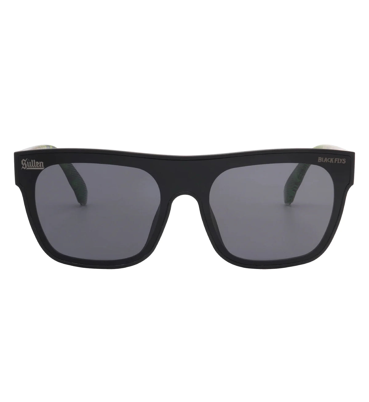 CHOLOHAFLYS GLASSES SHINY BLACK/SMOKE