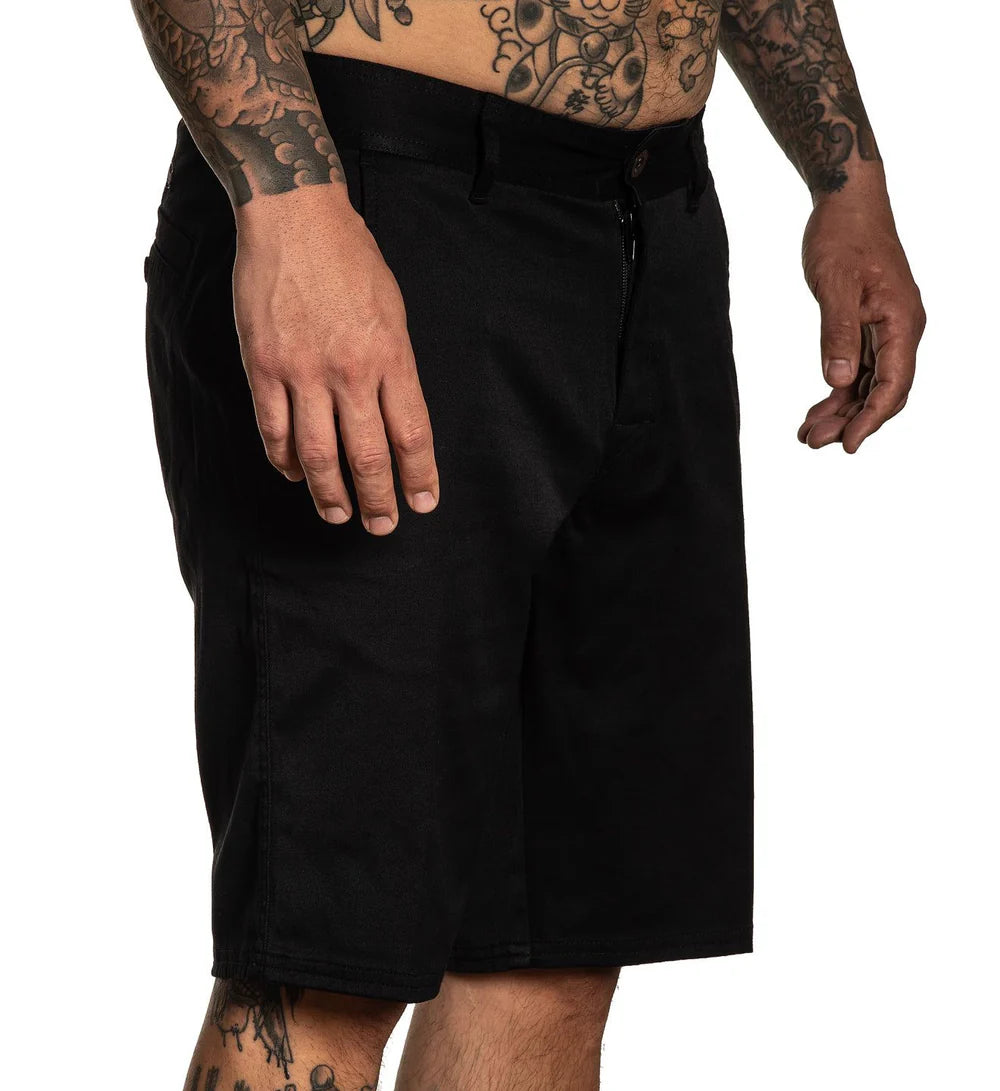 SUNSET WALKSHORTS BK