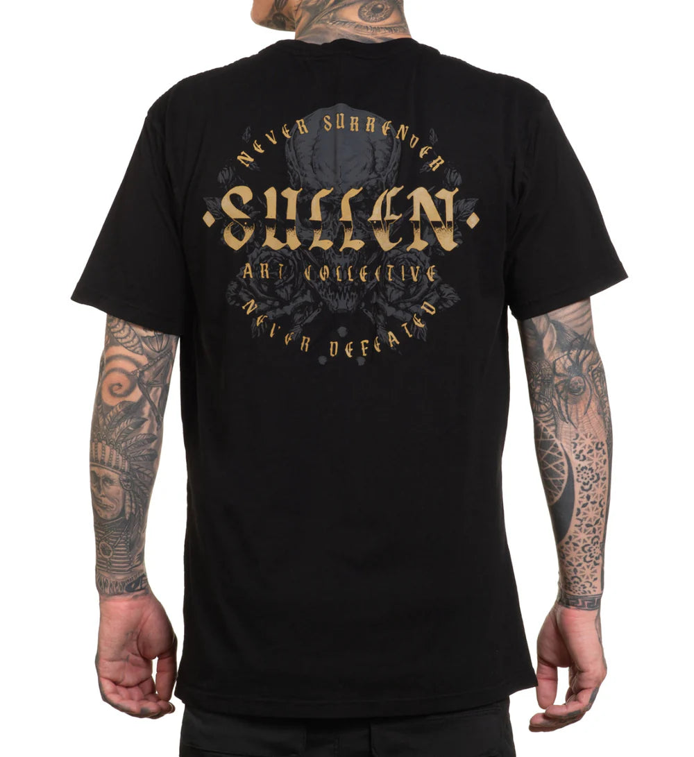 NEVER DEFEATED PREMIUM TEE
