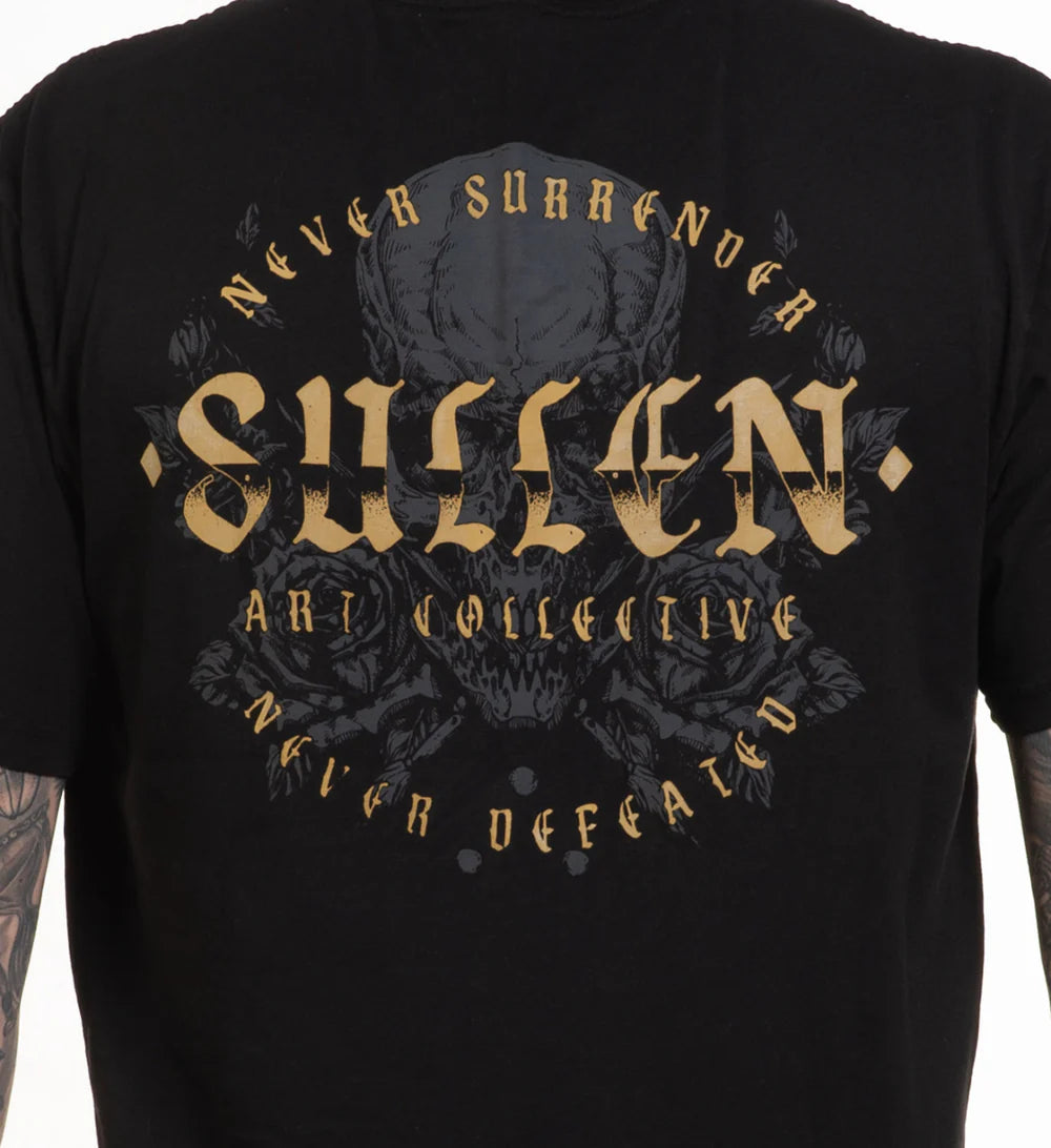 NEVER DEFEATED PREMIUM TEE