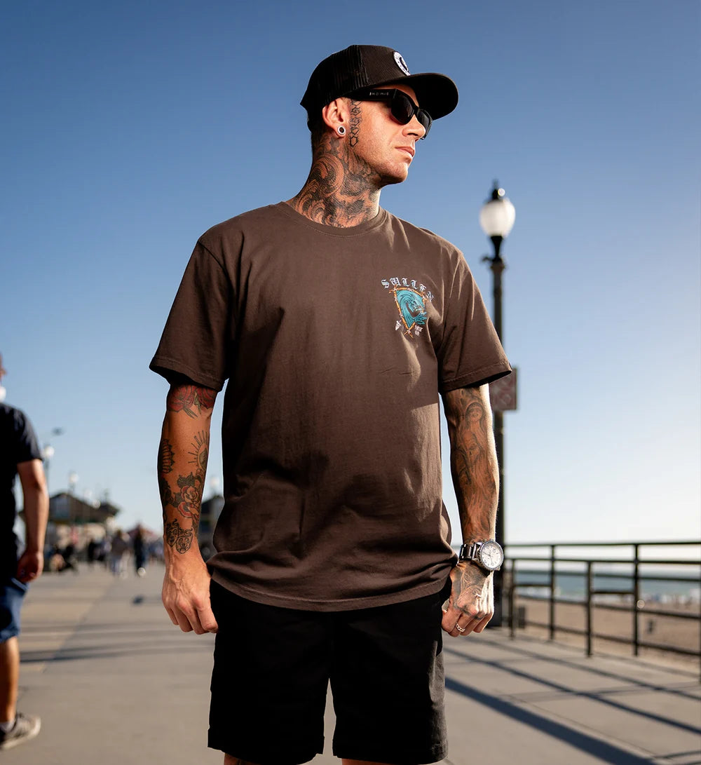 DEATH BEFORE SHORE PREMIUM TEE
