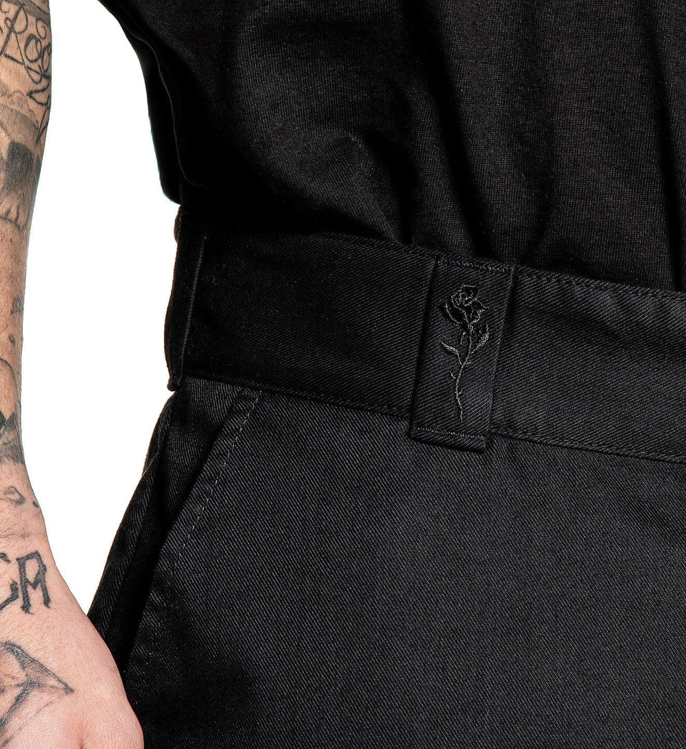 925 RELAXED FIT CHINO STRETCH PANT BLACK