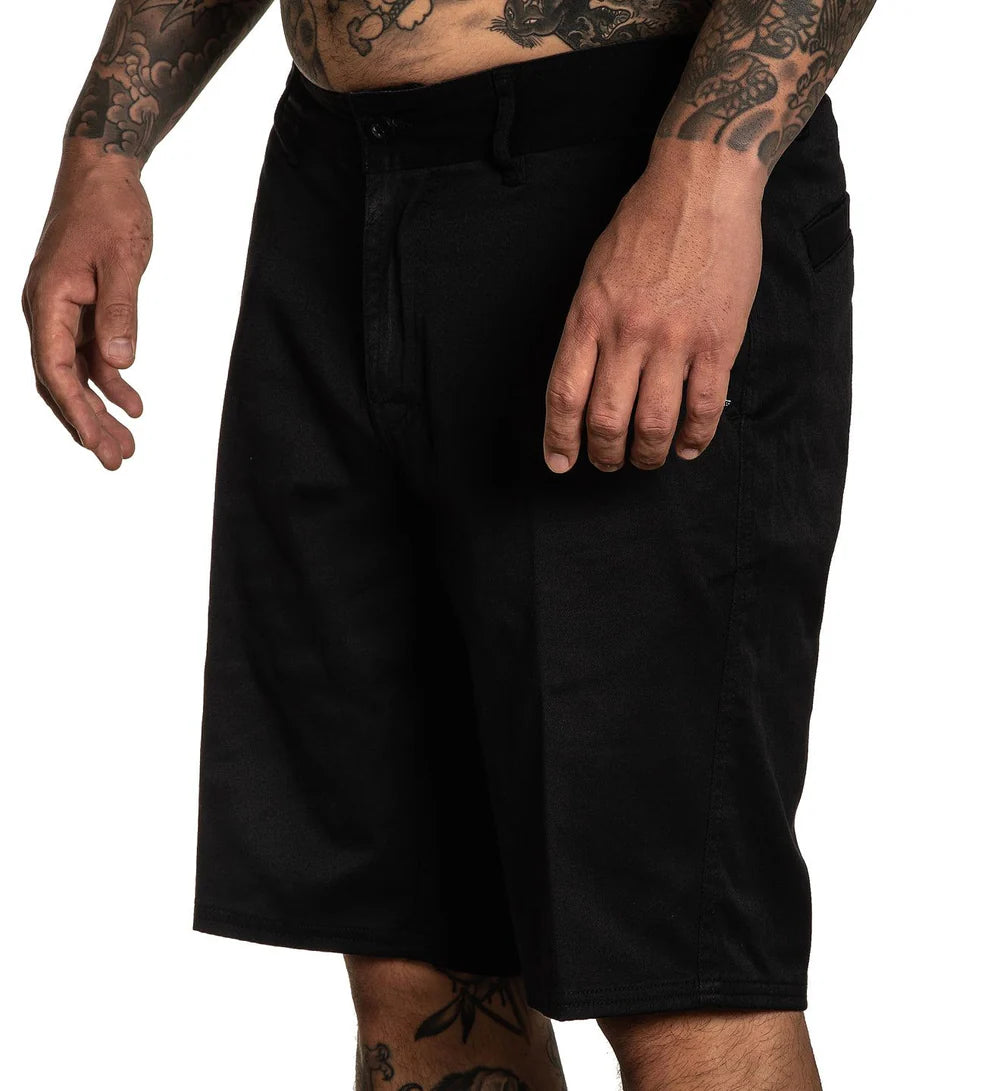 SUNSET WALKSHORTS BK