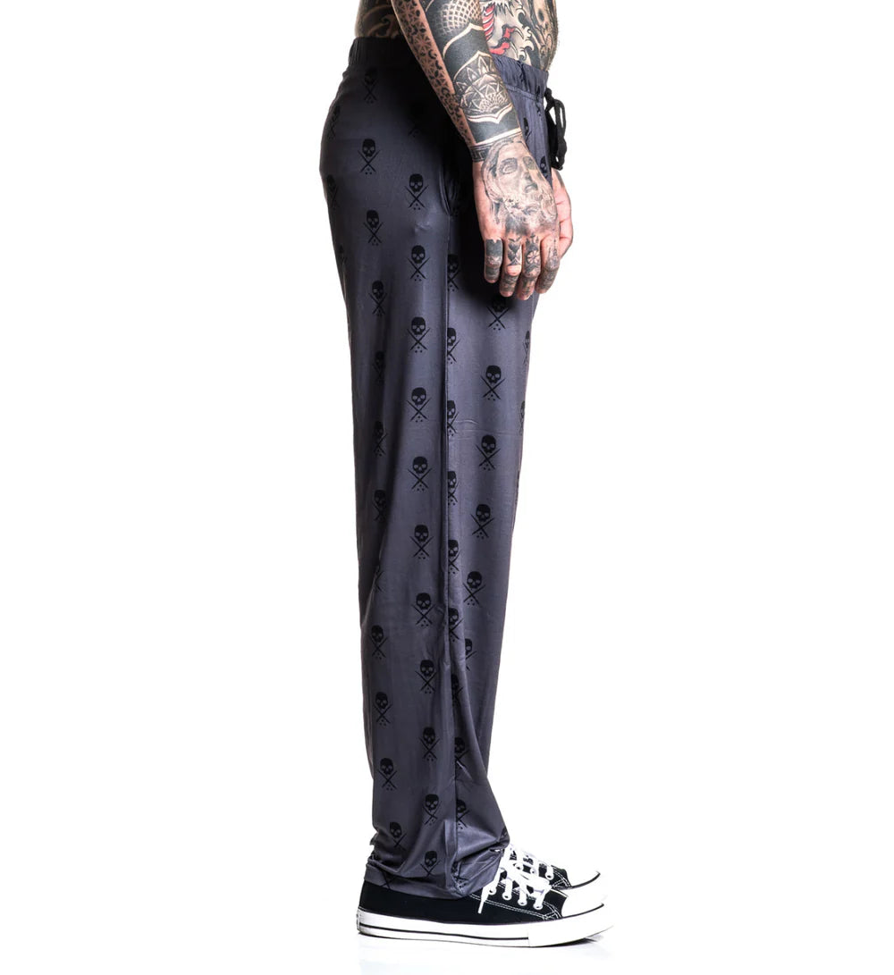 BADGE PAJAMA PANT - GREY
