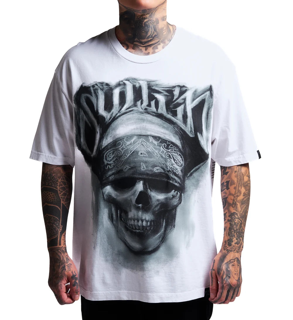 BONE THUG WHITE "1 TON" PREMIUM TEE