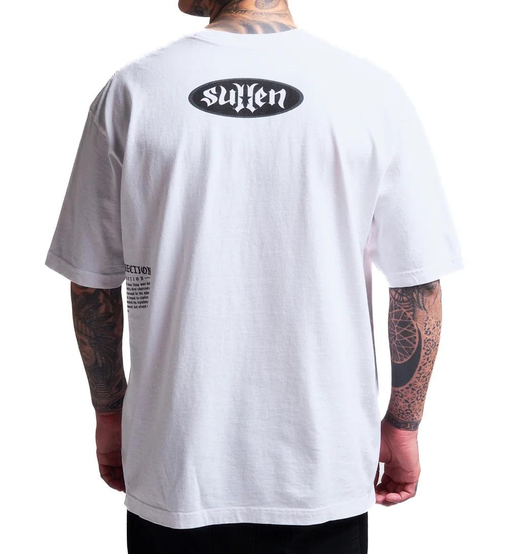 BONE THUG WHITE "1 TON" PREMIUM TEE