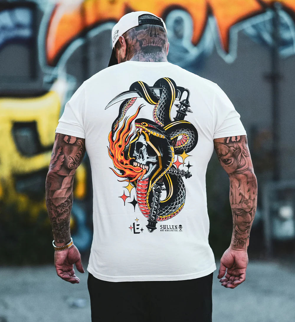 SINNERS &amp; SNAKES PREMIUM TEE